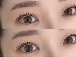 上下まつげパーマ🪞