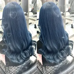 【❄️うる艶寒色Wカラー❄️】ケアブリーチ➕ワンカラー➕髪質改善トリートメント