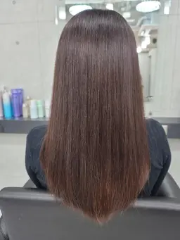 🌿 印象を整える前髪カット＋透明感カラー 🌿