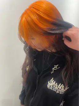 ブリーチ込みルーツカラー･グラデーションカラー