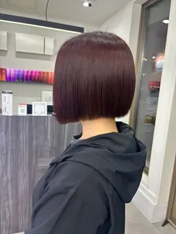 カット＋髪質向上カラー＋トリートメント