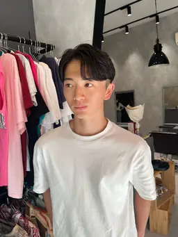 カットなしパーマのみ