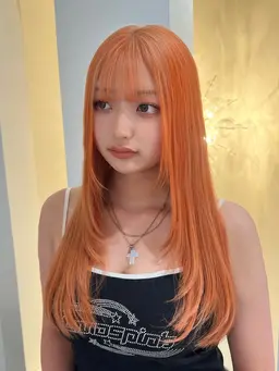 💎韓国艶ハイトーン💎【ケアブリーチ込み】💎ダブルカラー💎＋艶トリートメント🫧