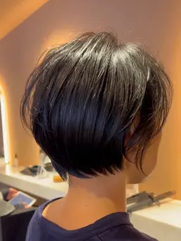 【ボブより短いショートヘア限定】似合わせカット　営業前の施術になりお店の準備が整っていない場合があります。