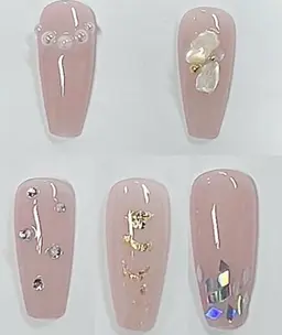 本月おすすめ→シア系ニュアンスネイル、ア-ト2本コ一ス★初回オフ無料★自店付け替えオフ無料