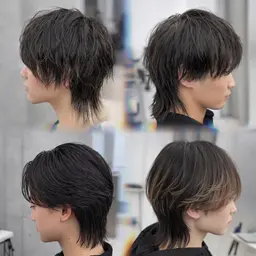 【男性人気No.3👑】似合わせメンズカット👦🏻〈#韓国#センターパート#マッシュ#ショート#ウルフ〉