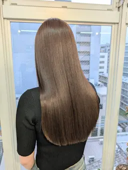 「うる艶」縮毛矯正+2step treatment