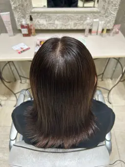 白髪染め(グレイカラー)+トリートメント✨