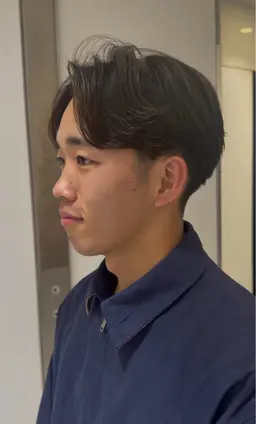 【🎱✨土日新規men's限定クーポン✨🎱】🌈カット+フェザーパーマ+頭皮ケアトリートメント🌈