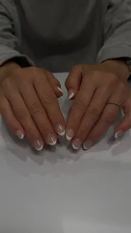 【練習モデル】フレンチネイル