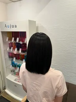 【ぷつっとライン🫧】切りっぱなしボブカット *サービストリートメント付き*