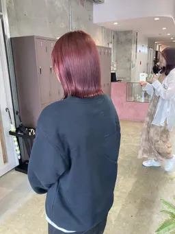 【人気NO②】【ご新規様】カット＋ブリーチなしダブルカラー