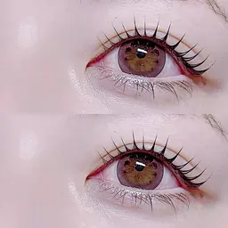 【当日限定】【韓国風束感】まつげパーマ《うるつやコーティング》