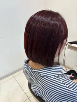 カット➕髪質改善カラー