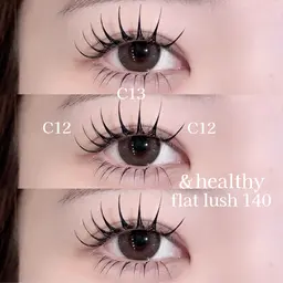 【上下エクステ①👗💖】上フラット100本or120本&下フラット40本まで※新規10分前ご来店