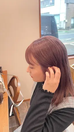 ブリーチonカラー＋トリートメント＋カット