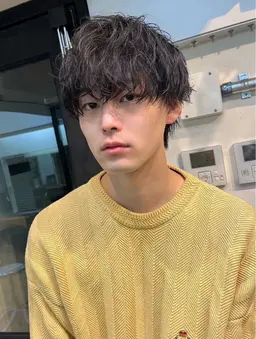 【当日予約OK👌🏻】メンズカット+シャドウパーマ