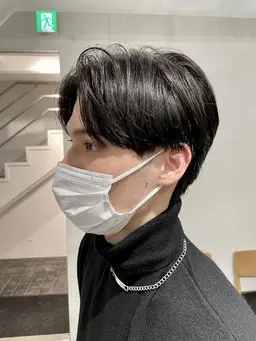 メンズカット👦🏻 センターパート/#ツーブロック/#ウルフカット