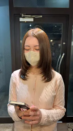 【ロング/ミディアムの方限定】似合わせカット➕超音波トリートメント💇🏻‍♀️🪽♡ model✮*｡ﾟ