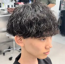 カット➕🌊波巻きパーマ🌊🌊