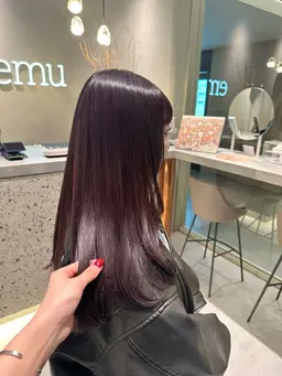 透明感カラー🌛＋ULTOWAトリートメント🩵