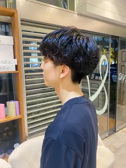 メンズカット＋パーマ✂️