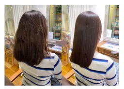 カット+髪質改善縮毛矯正トリートメント付