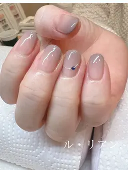 初回ご来店　エアジェルワンカラーグラデーションネイル