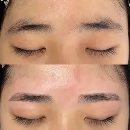 アイブロウワックス脱毛