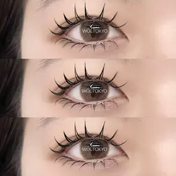 マツエク上下💖セーブル／フラットラッシュ✨上100本✨下40本