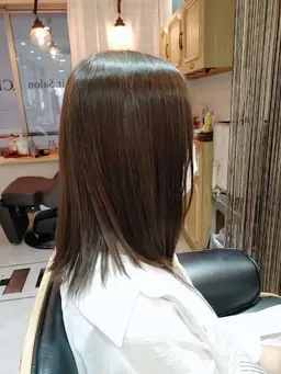 縮毛矯正+トリートメント