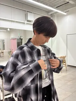 ショートカット＋シャンプーブロー