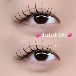 まつエク極上セーブル 100本💞/オフ込み✨《フラットラッシュ+1000円》