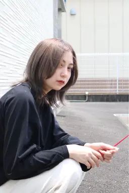 【SNS用正面写真可能なお客様】カット+フルカラー