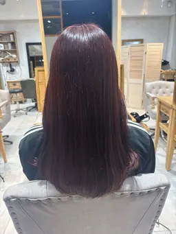 【平日限定】ブリーチなしWカラー＋3stepトリートメント🍀