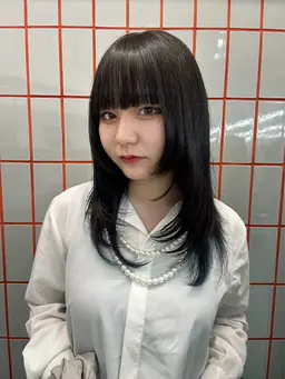 🎀もう一度明るくしたい方必見🎀リクルートカラー《黒染めを使わない暗染め🫧💙》