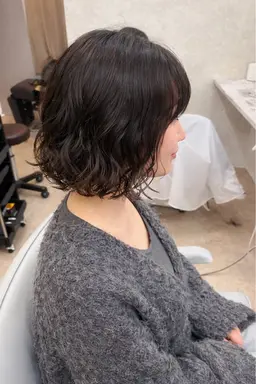 カット➕パーマ✨【ボブ・ワンカール】 ¥2000