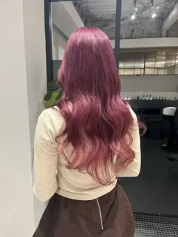 🌟水木金のみ🌟ケアブリーチカラー(リタッチ◎)➕バイカルテ5stepトリートメント