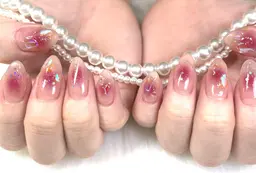 シンプル持ち込みネイル