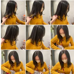 🤍グレイカラー(白髪染め)🤍✴︎平日・土曜日限定✴︎　ツヤと透明感のあるカラーへ🍀