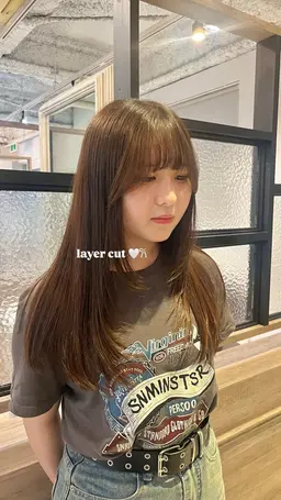 【 💭ྀིヘアケア 】 カット＋トリートメント