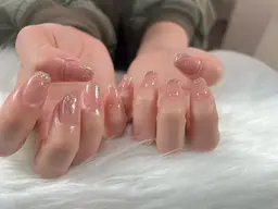 グラデーションアートコース，150種色から選べます♪