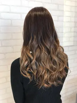 🎨グラデーションブリーチ & 低アルカリカラー