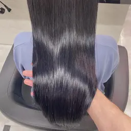 【期間限定】メンテナンスカット+さら艶をストレートを叶える🤍縮毛矯正+ダークトーンカラー+オリジナルTr🤍
