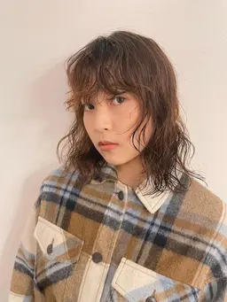 【全員メニュー🧺】 潤いパーマ + デザインカット