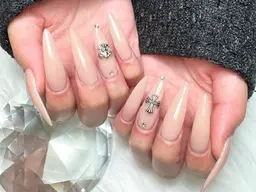 10本長さだし+ワンカラー