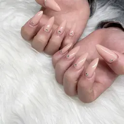 オフ有【平日限定】長さ出し10本＋ワンカラー/ラメ/ラメグラ