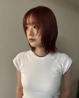 Cut✂︎🖤（ボブ​〜​ミディアム）12月18.20空きがございます。17日❌