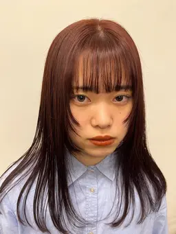 前髪カット🫣💖