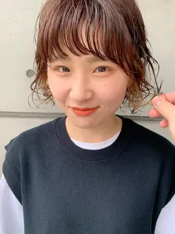 《新規》【抜け感◎】カット＋パーマ